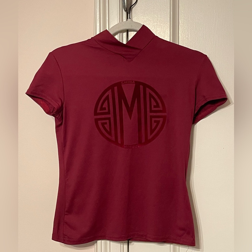 Vintage Morgan De Toi Maroon Top